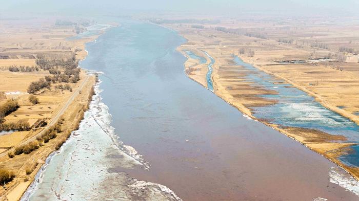 黃河上、中游分界壯觀開(kāi)河