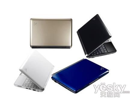 EeePC 1000HE:N280處理器9.5小時(shí)電力雙絕