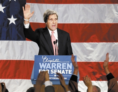 美國新防長人選克里:赴越參戰曾獲紫心勛章(圖)