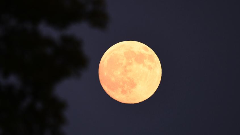 天涯共此“圓” 中秋夜?jié)M月現(xiàn)身天宇